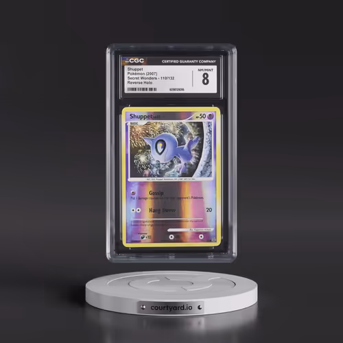 2007 Secret Wonders #110/132 Shuppet - Reverse Holo (CGC 8 NM-MT)
