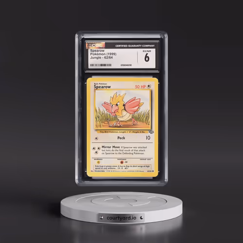 1999 Jungle #62/64 Spearow (CGC 6 EX-NM)