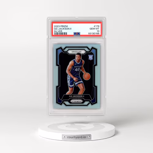 2023 Panini Prizm #179 GG Jackson II - Silver Prizm (PSA 10 GEM MINT)