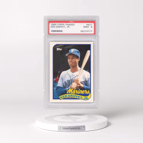 1989 Topps Traded #41T Ken Griffey Jr (PSA 9 MINT)
