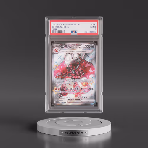 2023 Pokémon Sv4a-Shiny Treasure EX #331 Charizard EX - Holo Ssr (PSA 9 MINT)