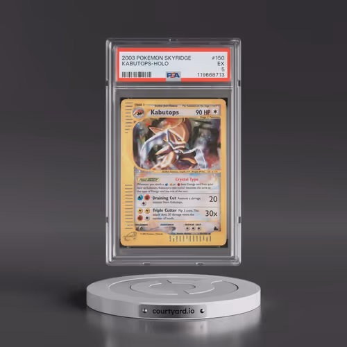 2003 Pokémon Skyridge #150 Kabutops - Holo (PSA 5 EX)