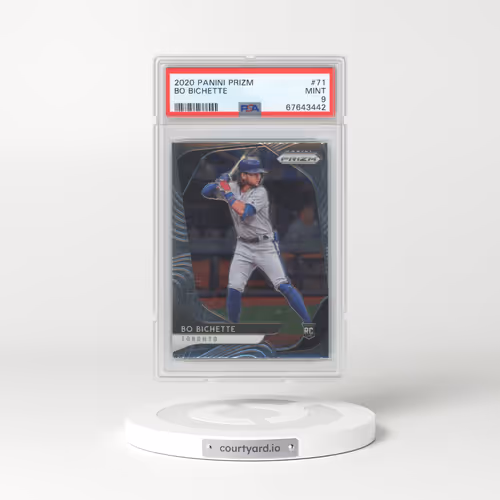 2020 Panini Prizm #71 Bo Bichette (PSA 9 MINT)