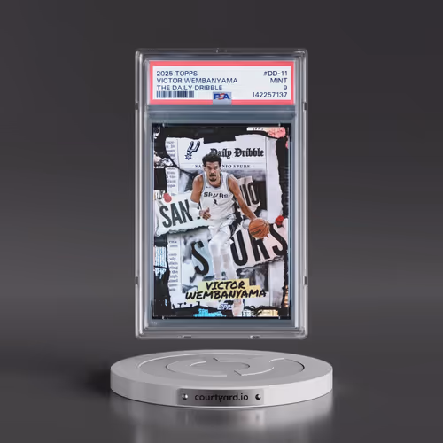 2025 Topps the Daily Dribble #DD-11 Victor Wembanyama (PSA 9 MINT)