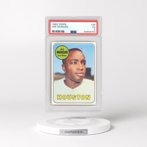 1969 Topps #35 Joe Morgan (PSA 5 EX)