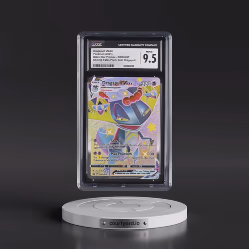 2017 Black Star Promos - Sword & Shield #SWSH097 Dragapult VMAX - Holo Shining Fates Premium Collect
