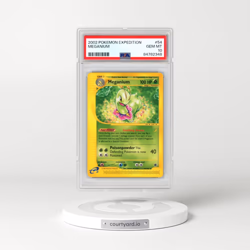 2002 Pokémon Expedition #54 Meganium (PSA 10 GEM MINT)