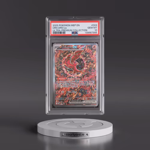 2025 Pokémon Mep EN-Me Black Star Promo #024 Oricorio EX - Holo Mega Charizard X EX Ultra-Premium Co