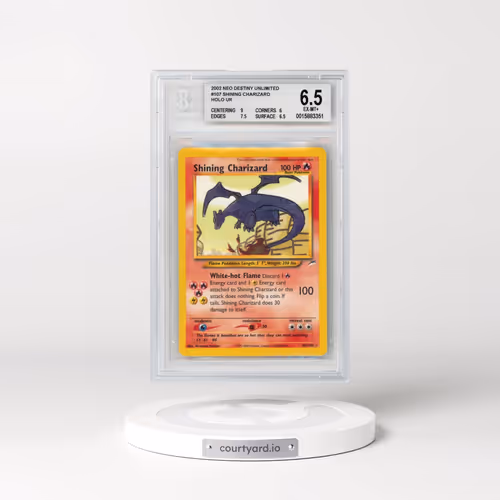 2002 Neo Destiny #107 Shining Charizard - Holo (BGS 6.5 EX-MT+)
