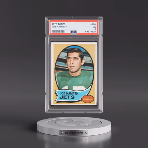 1970 Topps #150 Joe Namath (PSA 5 EX)