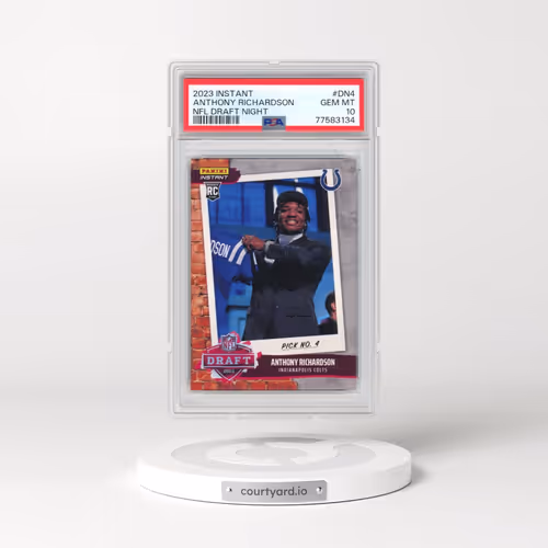 2023 Panini Instant NFL Draft Night #DN4 Anthony Richardson (PSA 10 GEM MINT)