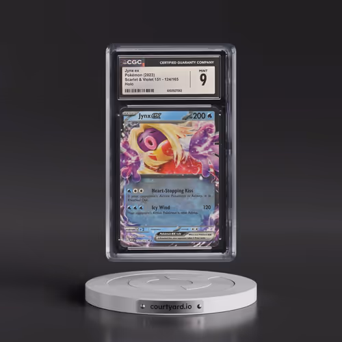 2023 Scarlet & Violet 151 - MEW EN #124/165 Jynx ex - Holo (CGC 9 MINT)
