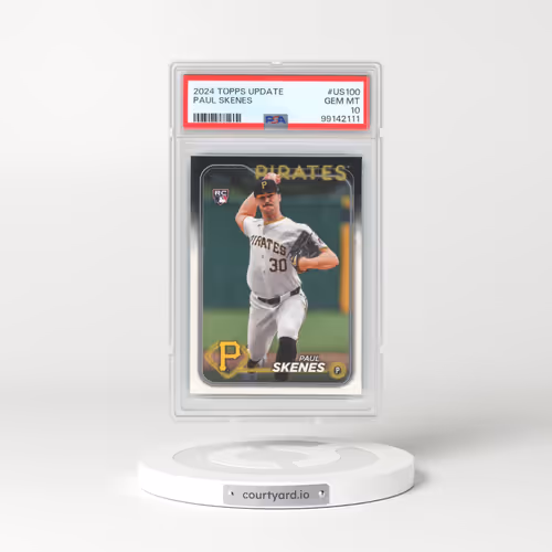 2024 Topps Update #US100 Paul Skenes (PSA 10 GEM MINT)
