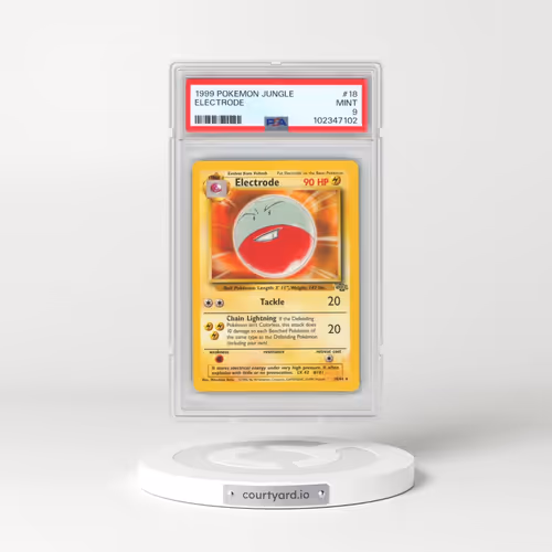 1999 Pokémon Jungle #18 Electrode (PSA 9 MINT)