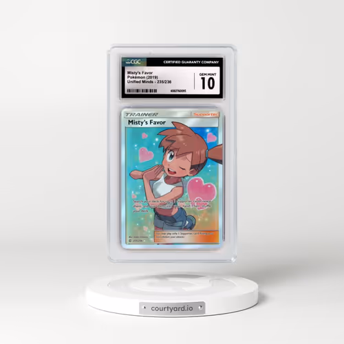 2019 Unified Minds #235/236 Misty's Favor (CGC 10 GEM MINT)