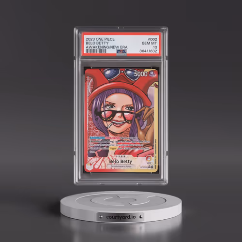 2023 One Piece OP05-Awakening of the New Era #002 Belo Betty (PSA 10 GEM MINT)