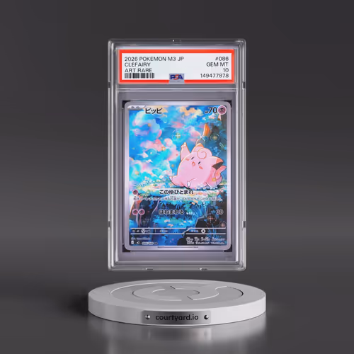 2026 Pokémon M3-Nullifying Zero #086 Clefairy - Art Rare (PSA 10 GEM MINT)