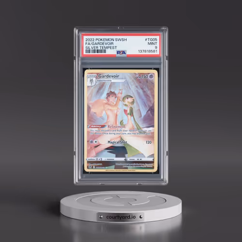 2022 Pokémon Sword & Shield Silver Tempest #TG05 Gardevoir - Full Art (PSA 9 MINT)