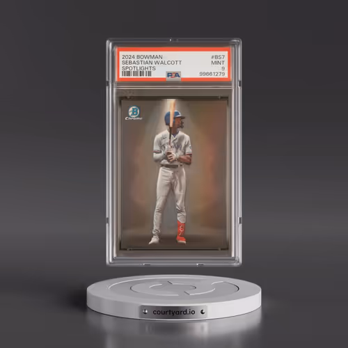 2024 Bowman Bowman Spotlights #BS7 Sebastian Walcott (PSA 9 MINT)