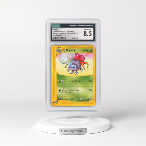 2001 Base Expansion Pack #034/128 Gloom - 1st Edition (CGC 8.5 NM-MT+)