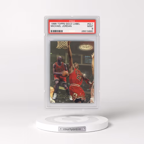 1998 Topps Gold Label #GL1 Michael Jordan (PSA 9 MINT)