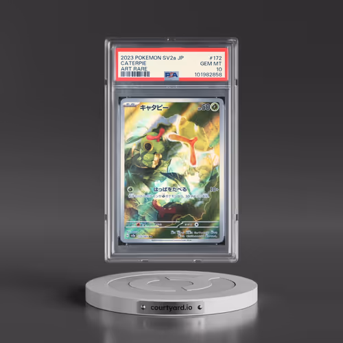 2023 Pokémon Sv2a-Pokemon 151 #172 Caterpie - Art Rare (PSA 10 GEM MINT)