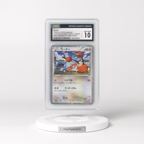 2023 Trading Card Game Classic - CLF, CLL, CLK #013/032 Doduo - Holo Venusaur & Lugia ex Deck - CLF (CGC 10 GEM MINT)