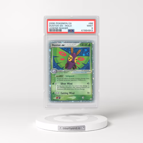 2006 Pokémon EX Legend Maker #86 Dustox EX - Holo Holo (PSA 9 MINT)