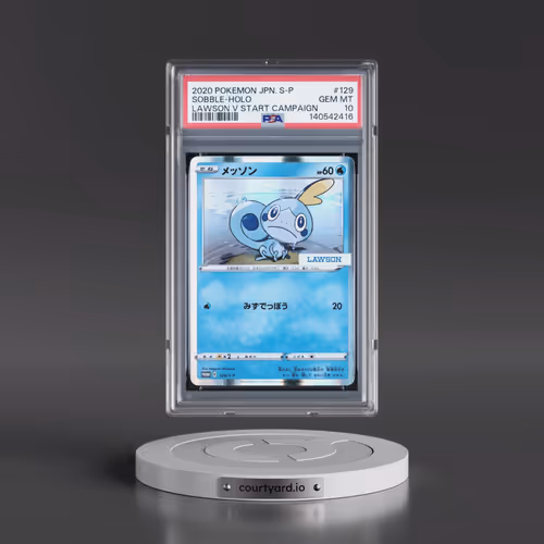 2020 Pokémon S Promo #129 Sobble - Holo Lawson V Start Campaign (PSA 10 GEM MINT)