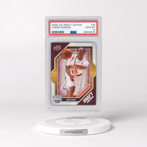 2009 Upper Deck Draft Edition #40 James Harden (PSA 10 GEM MINT)