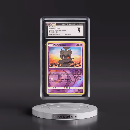 2017 Shining Legends #45/73 Marshadow - Reverse Holo (CGC 9 MINT)