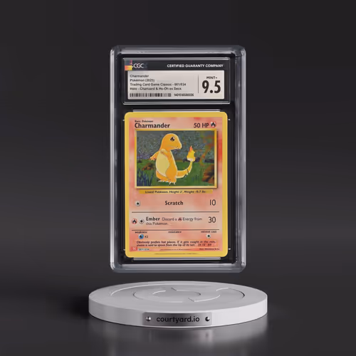 2023 Trading Card Game Classic - CLV, CLC, CLB #001/034 Charmander - Charizard & Ho-Oh ex Deck -