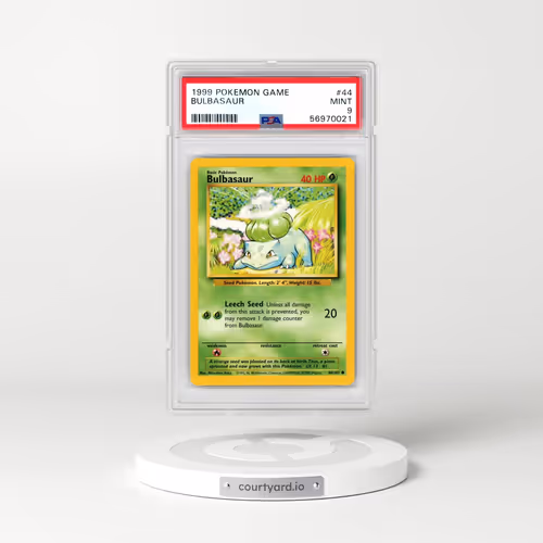 1999 Pokémon Game #44 Bulbasaur (PSA 9 MINT)