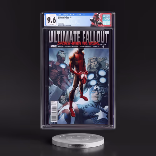 Ultimate Fallout #4 CGC 9.6 White Pages (Marvel Comics, 10/11)