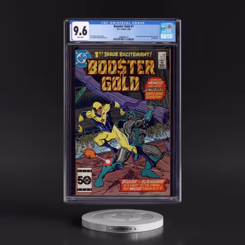 Booster Gold #1 CGC 9.6 White Pages (DC Comics, 2/86) - Universal