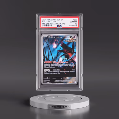 2024 Pokémon Svp EN-SV Black Star Promo #097 Flutter Mane - Temporal Forces Elite Trainer Box-Walkin