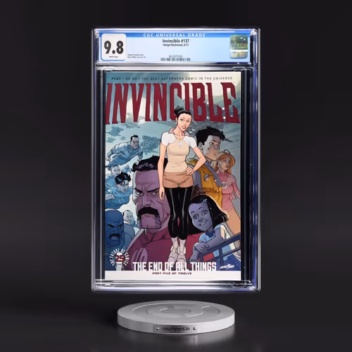 Invincible #137 CGC 9.8 White Pages (Image/Skybound, 6/17)