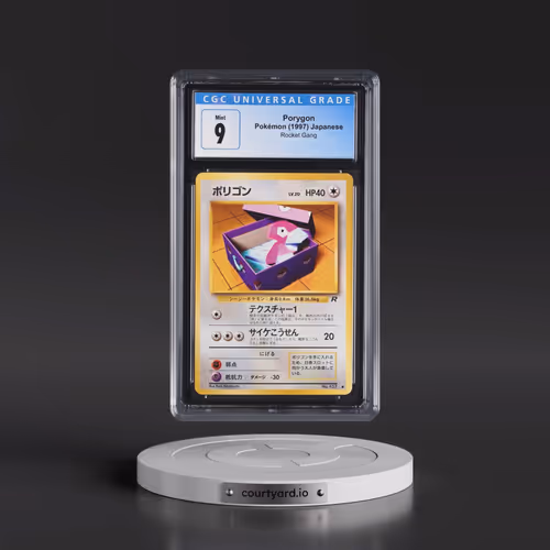 1997 Rocket Gang Porygon (CGC 9 MINT)