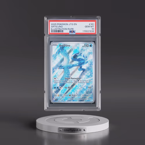 2025 Pokémon Jtg EN-Journey Together #161 Articuno - Illustration Rare (PSA 10 GEM MINT)