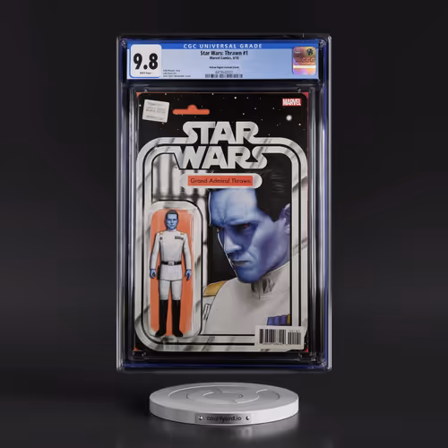 Star Wars: Thrawn #1 CGC 9.8 White Pages (Marvel Comics, 4/18) - Universal Action Figure Variant Cov