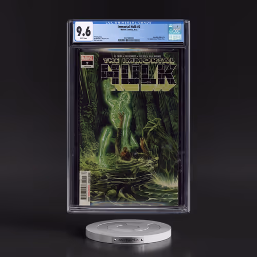 Immortal Hulk #2 CGC 9.6 White Pages (Marvel Comics, 9/18) - Universal