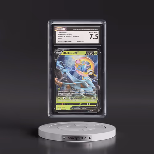 2020 Sword & Shield #009/202 Dhelmise V - Holo (CGC 7.5 NM+)