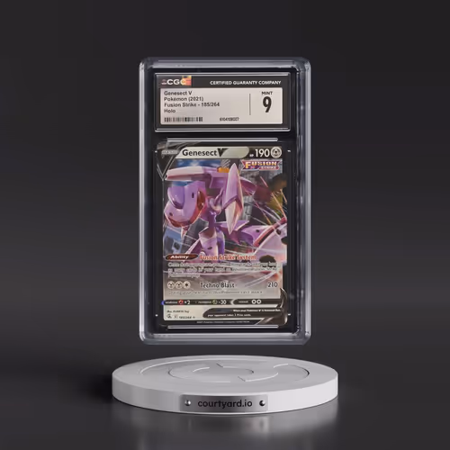2019 Fusion Strike #185/264 Genesect V - Holo (CGC 9 MINT)