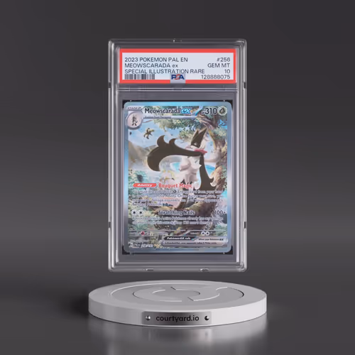 2023 Pokémon Pal EN-Paldea Evolved #256 Meowscarada EX - Holo Special Illustration Rare (PSA 10 GEM