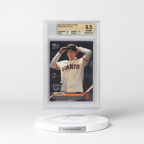 2023 Topps Now Offseason #OS24 Jung Hoo Lee/5761* (BGS 9.5 GEM MINT)