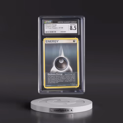 2007 EX Power Keepers #87/108 Darkness Energy (CGC 8.5 NM-MT+)
