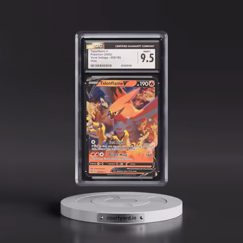 2020 Vivid Voltage #029/185 Talonflame V - Holo (CGC 9.5 MINT+)