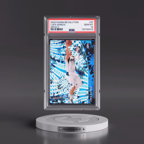 2020 Panini Revolution #37 Luka Doncic - Impact (PSA 10 GEM MINT)