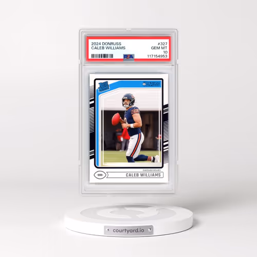2024 Panini Donruss #327 Caleb Williams (PSA 10 GEM MINT)