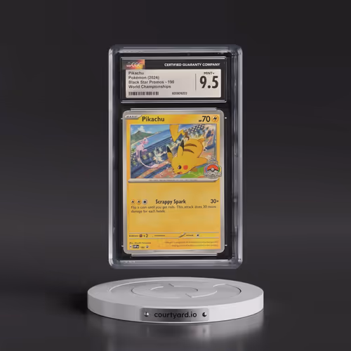 2023 Black Star Promos - Scarlet & Violet SVP EN #190 Pikachu - World Championships (CGC 9.5 MINT+)